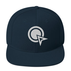 HYM Classic Snapback Hat (Navy)